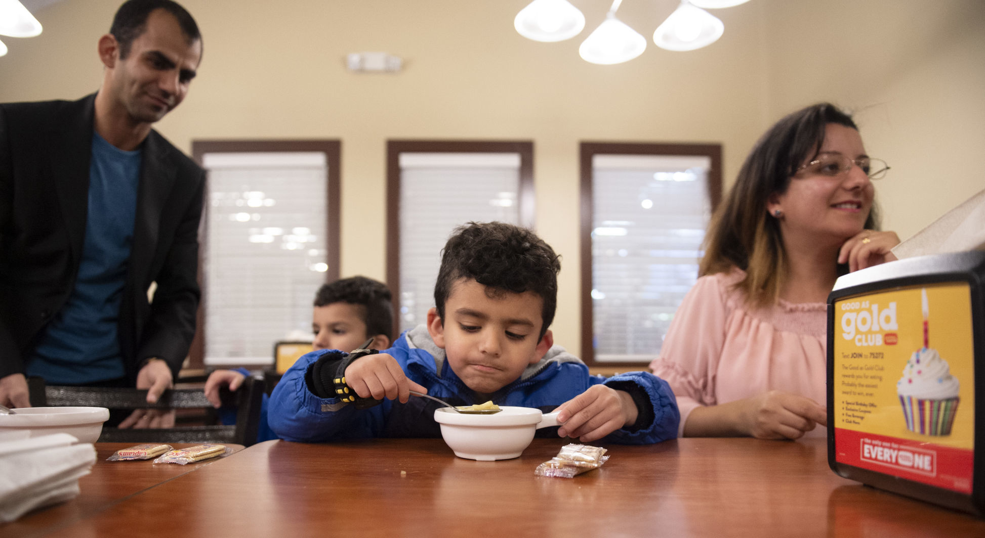 Refugee Life - Dinner out